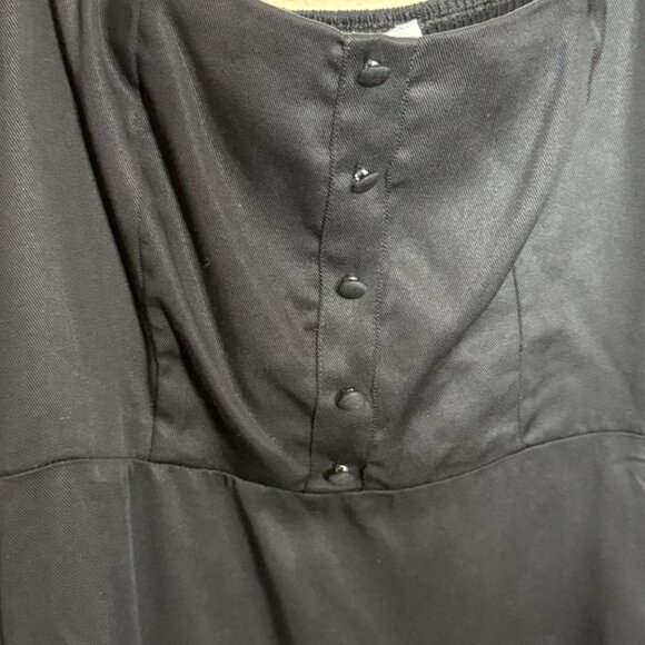 Lani The Label dress Puff Sleeve Ruffle Carissa Mini Dress Black Woden’s NEW siz - Picture 5 of 8